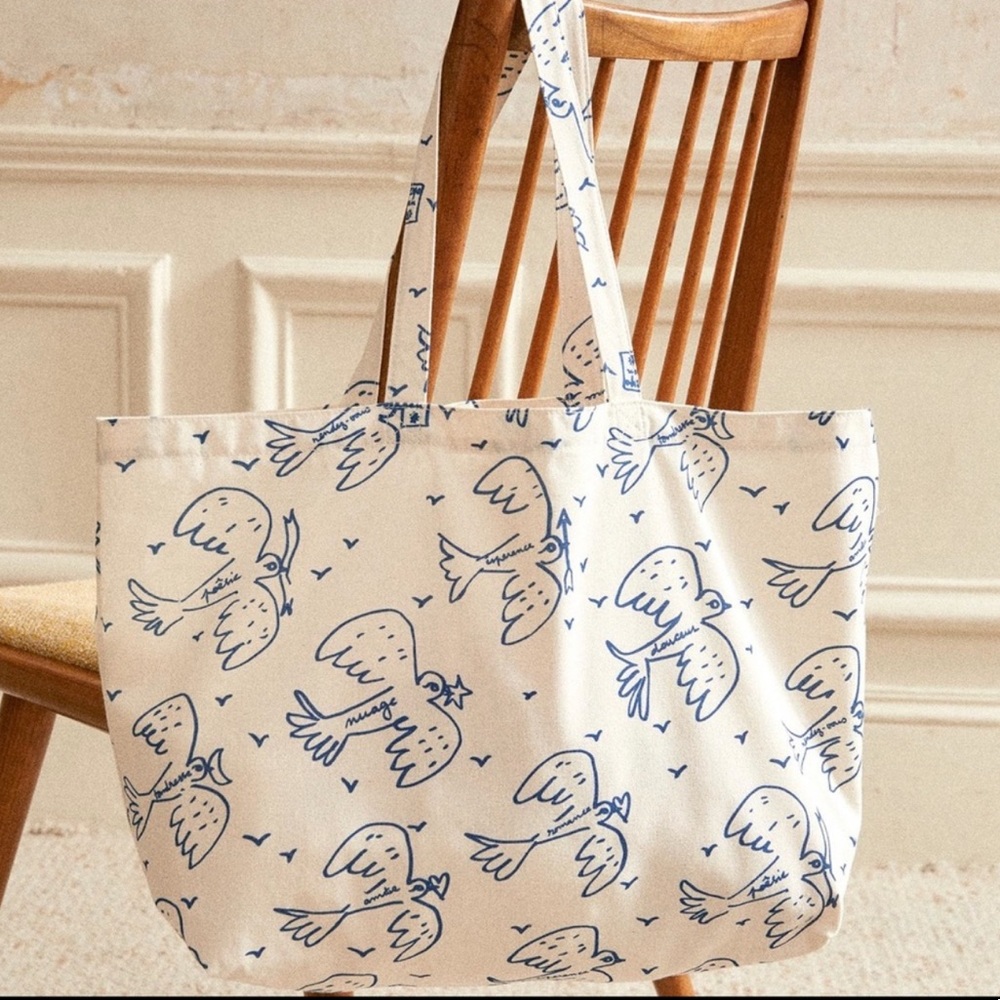 Sézane x JCC collaboration tote bag - rare